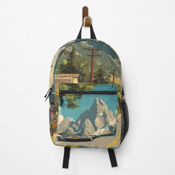 Item preview, Pinedale Wyoming Travel Poster | Vintage Wind River Range & Mountain Town Art designed and sold by TuncGK.