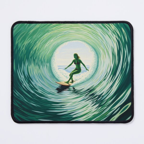Item preview, LE CŒUR DE LA VAGUE (The Heart of the Wave) - Original Art Deco Artwork designed and sold by elektronen.