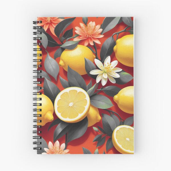 Item preview, A Citrus and Floral Harmony: A Study in Color and Nature designed and sold by NellCanvas.