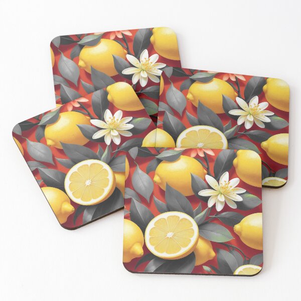 Item preview, A Citrus and Floral Harmony: A Study in Color and Nature designed and sold by Iconell.