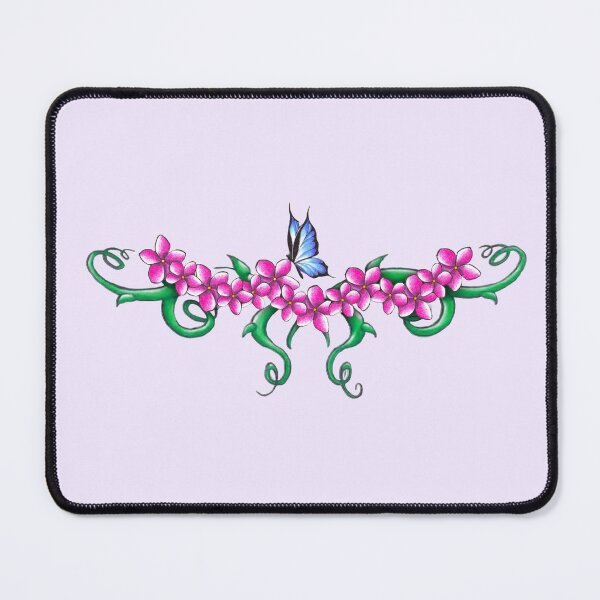 Item preview, Frangipani Vine with Butterfly designed and sold by rainesgarden.