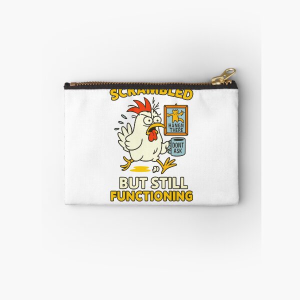 Item preview, SCRAMBLED BUT STILL FUNCTIONING” designed and sold by NikkisTees.