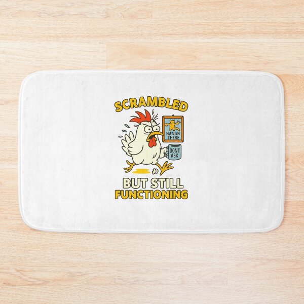 Item preview, SCRAMBLED BUT STILL FUNCTIONING” designed and sold by NikkisTees.