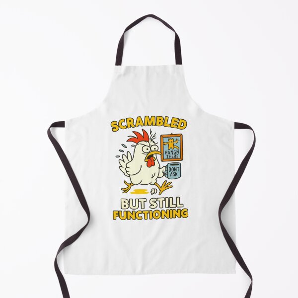 Item preview, SCRAMBLED BUT STILL FUNCTIONING” designed and sold by NikkisTees.