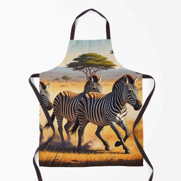 Item preview, Run Wild: Zebras of the Savannah designed and sold by PawPrintedArt.