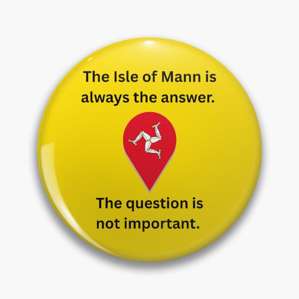 Item preview, The Isle of Mann=Good Idea designed and sold by Kilted Owl.