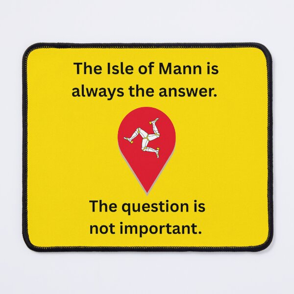 Item preview, The Isle of Mann=Good Idea designed and sold by Kilted Owl.