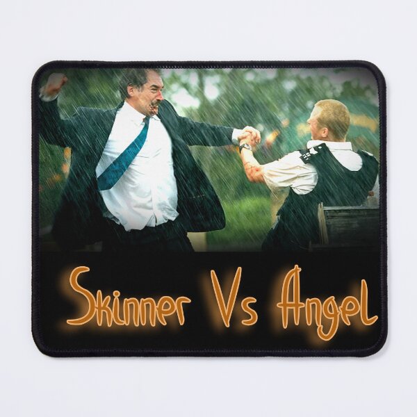 Item preview, Skinner Vs Angel (quote font 01) designed and sold by Soulcwtchbay.