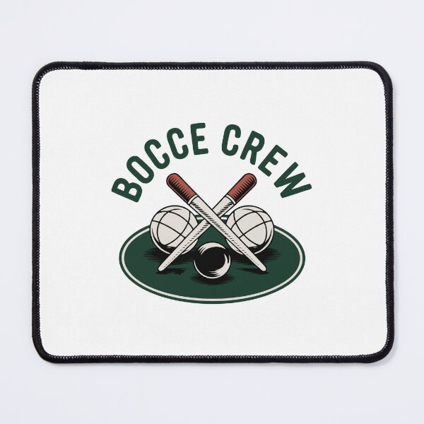 Item preview, Bocce Crew – Vintage Bocce Ball Logo Badge Retro Sports Emblem designed and sold by VividOrganica.
