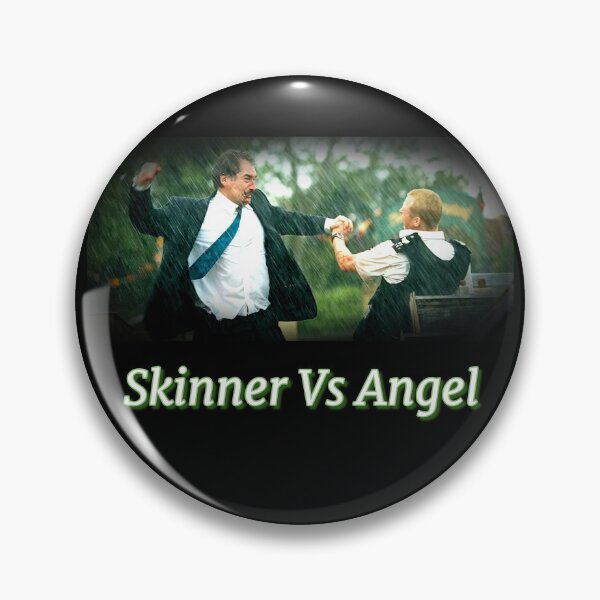 Item preview, Skinner Vs Angel (quote font 02) designed and sold by Soulcwtchbay.