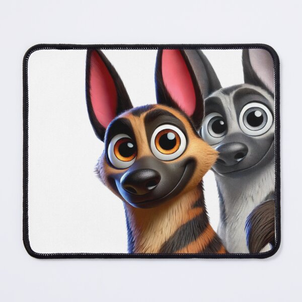 Item preview, Playful Dutch Shepherd Duo designed and sold by Sillytoe.