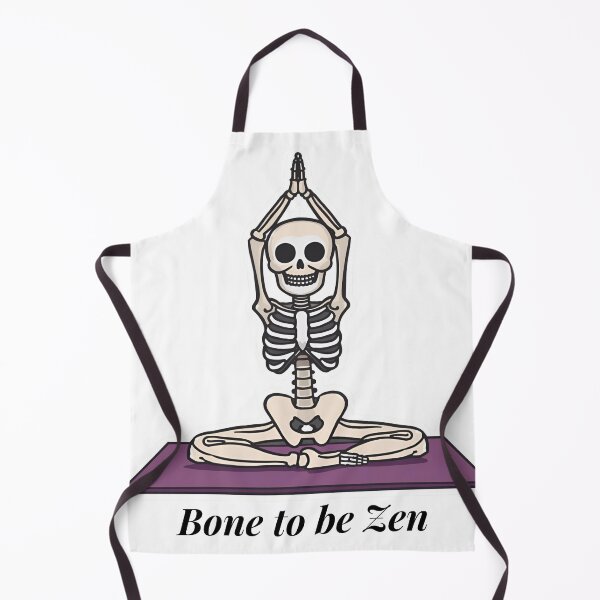 Item preview, Bone to Be Zen – Funny Skeleton Yoga Halloween Design designed and sold by Activity01.