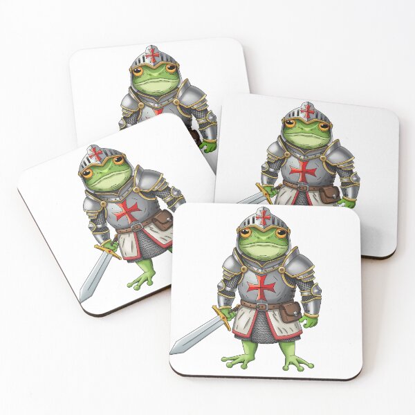 Item preview, Crusader Frog designed and sold by medolf.