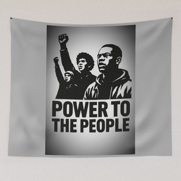 Item preview, Power to the People Shirt – Activist Protest Graphic Tee designed and sold by InkognitoPrints.