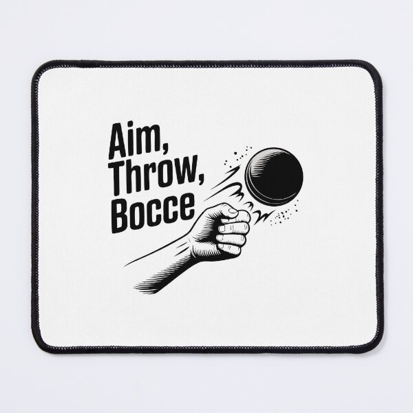 Item preview, Aim Throw Bocce – Line Art Bocce Ball Illustration Black & White Simple Vector designed and sold by VividOrganica.