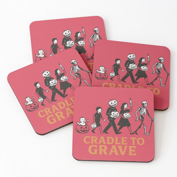 Item preview, Cradle to Grave – Halloween Evolution Parody Costume Design designed and sold by kornkobart.