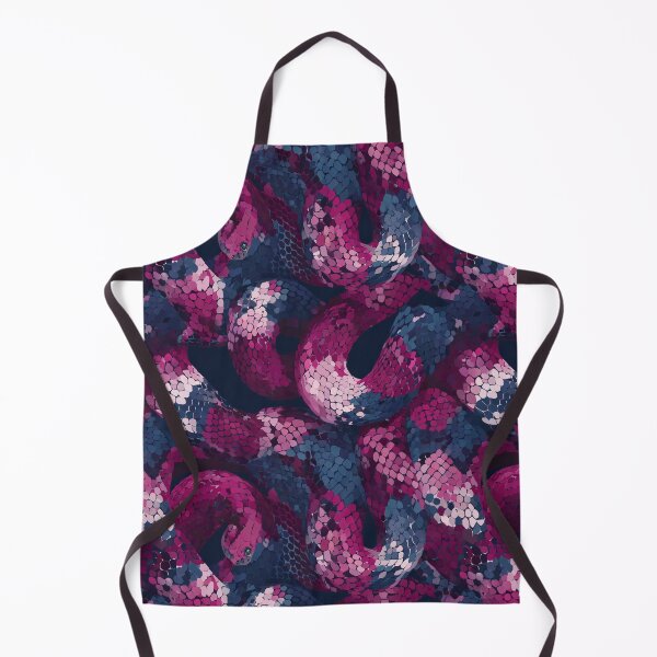 Item preview, Elegant Textured Snake Pattern For Wild Print Fan designed and sold by RoyalStarsPatts.