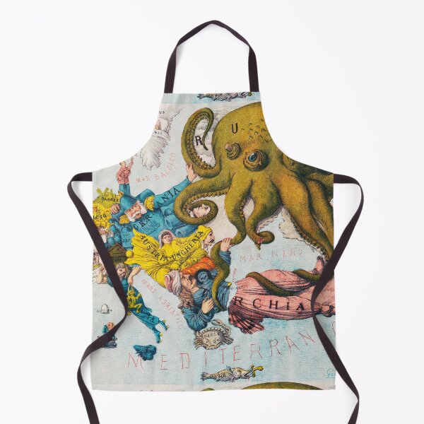 Item preview, The Russian Octopus: Satirical Map of Power designed and sold by blackink-design.