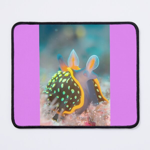 Item preview, Nudibranch Sea Slug with Neon Spots Underwater Art designed and sold by Wesley Brown.
