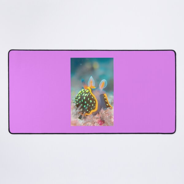 Item preview, Nudibranch Sea Slug with Neon Spots Underwater Art designed and sold by Wesley Brown.