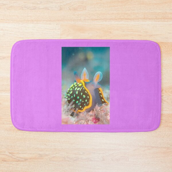 Item preview, Nudibranch Sea Slug with Neon Spots Underwater Art designed and sold by Wesley Brown.