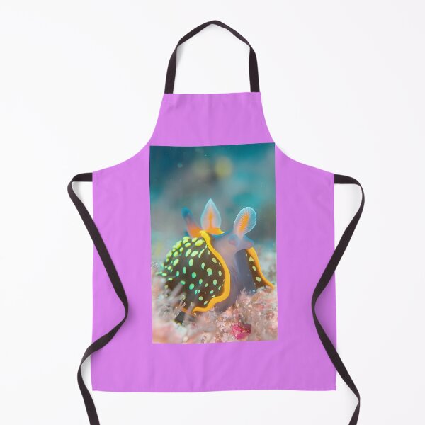 Item preview, Nudibranch Sea Slug with Neon Spots Underwater Art designed and sold by Wesley Brown.