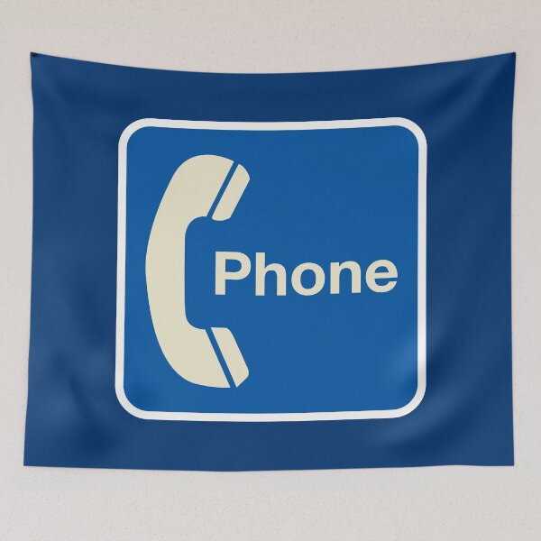 Item preview, USA Pay Phone Booth Symbol designed and sold by Captain Banjo.
