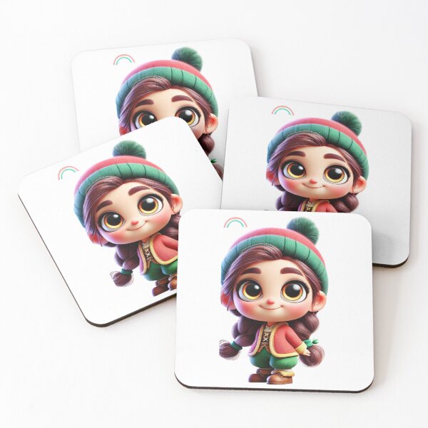 Item preview, Adorable Dwarf Girl designed and sold by Sillytoe.