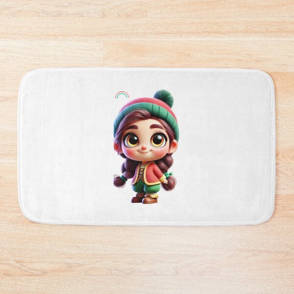 Item preview, Adorable Dwarf Girl designed and sold by Sillytoe.