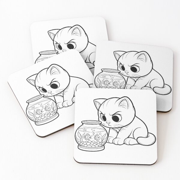 Item preview, Cats Doing Cat Things - Curious Cat designed and sold by EthansColors.
