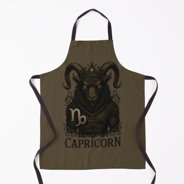 Item preview, Gothic Capricorn Zodiac Sign designed and sold by NoirAuraX.