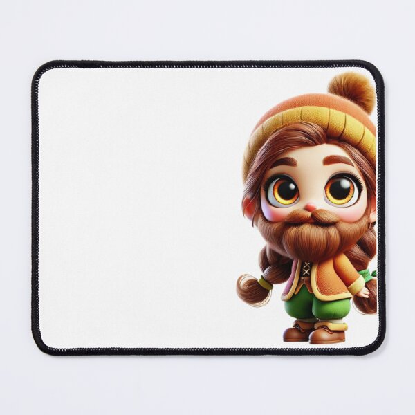 Item preview, Cute Dwarf Girl designed and sold by Sillytoe.