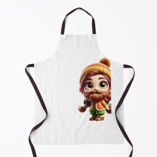 Item preview, Cute Dwarf Girl designed and sold by Sillytoe.