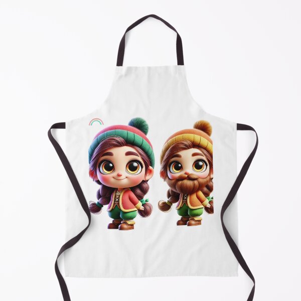 Item preview, Cheerful Dwarf Girl designed and sold by Sillytoe.