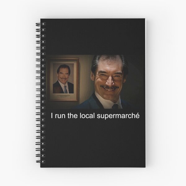 Item preview, He runs the local Supermarché (quote font 01) designed and sold by Soulcwtchbay.