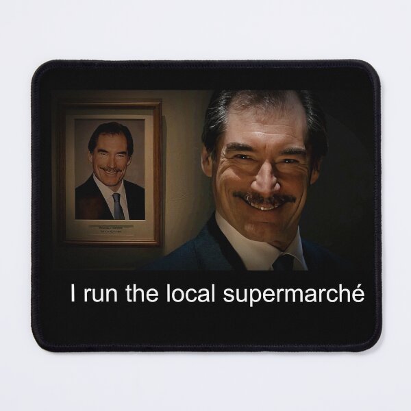 Item preview, He runs the local Supermarché (quote font 01) designed and sold by Soulcwtchbay.