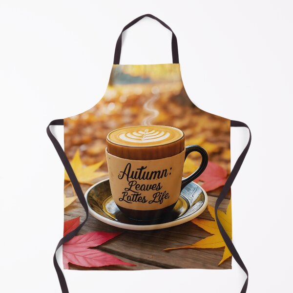 Item preview, Autumn: Leaves Lattes Life designed and sold by tw2us.