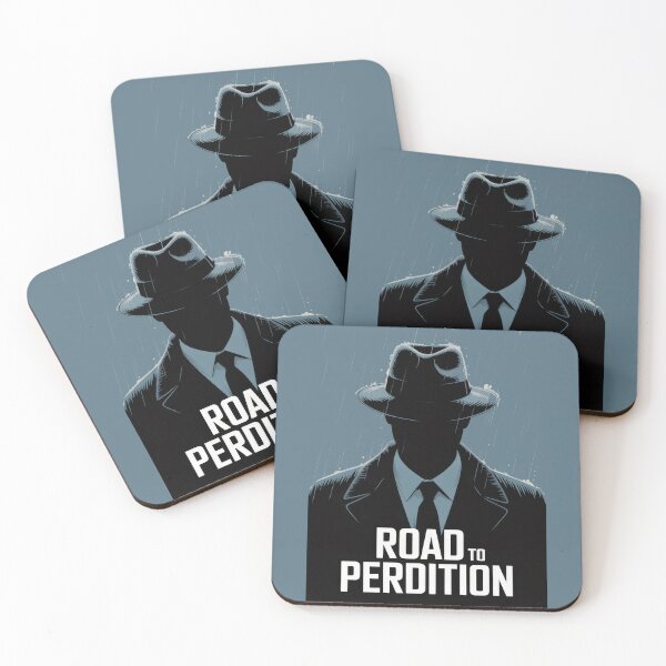 Item preview, Road to Perdition — Raincoat Silhouette Minimal designed and sold by Enea Kelo.
