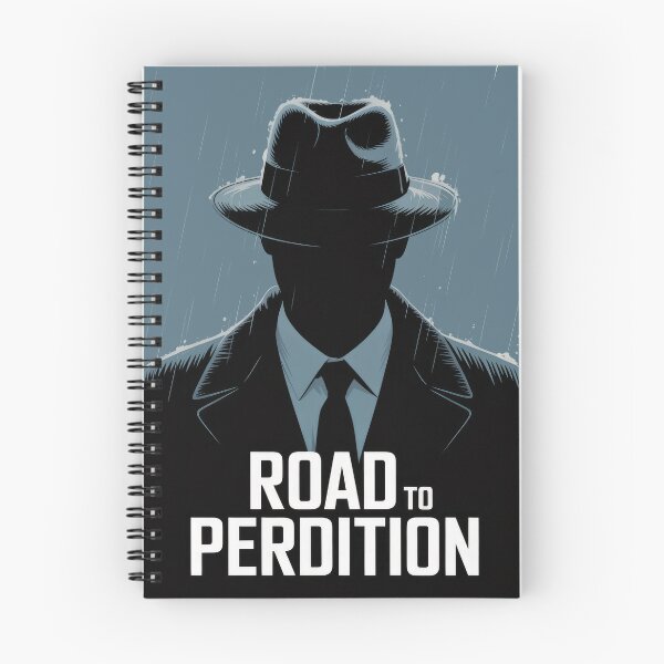Item preview, Road to Perdition — Raincoat Silhouette Minimal designed and sold by Enea Kelo.
