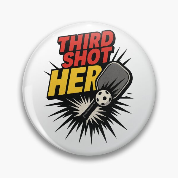 Item preview, Third Shot Hero Pickleball designed and sold by Print-Rally.