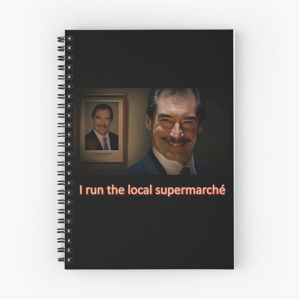 Item preview, He runs the local Supermarché (quote font 03) designed and sold by Soulcwtchbay.