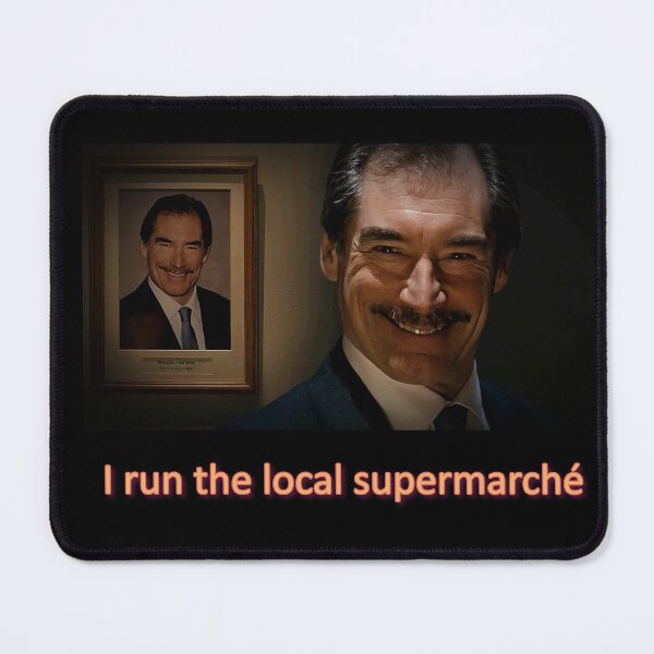 Item preview, He runs the local Supermarché (quote font 03) designed and sold by Soulcwtchbay.