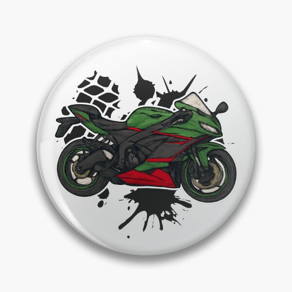 Artikelvorschau, Motorrad-Team Grünes Fahrrad entworfen und verkauft von MatyldaJ.