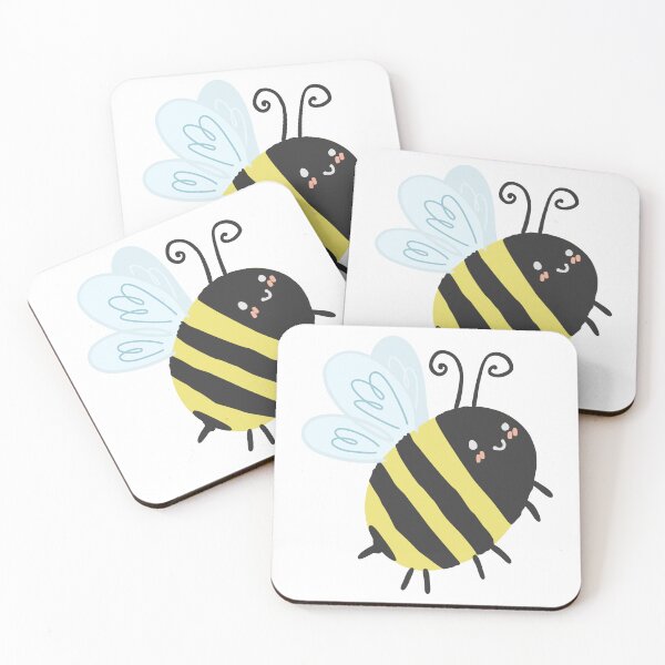 Item preview, happy bee designed and sold by meg-is-asleep.