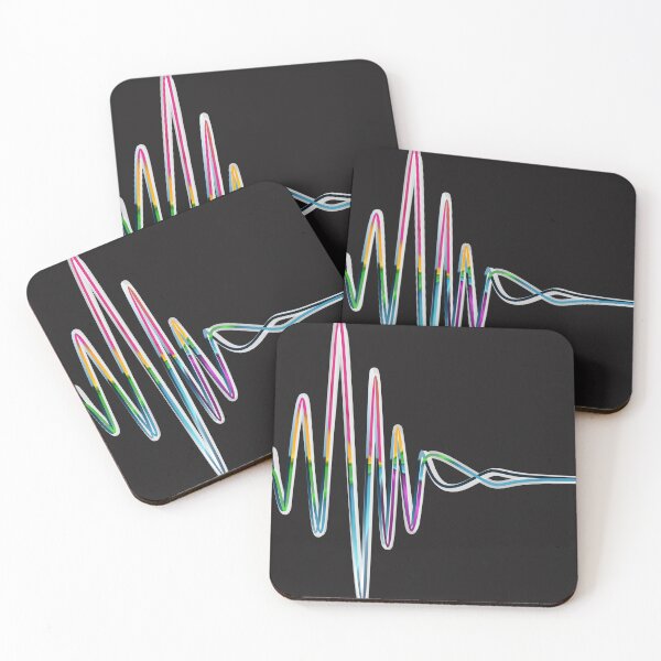 Item preview, Resonance Waveform Sticker – Minimalist Frequency Art for Meditation designed and sold by Resonare.
