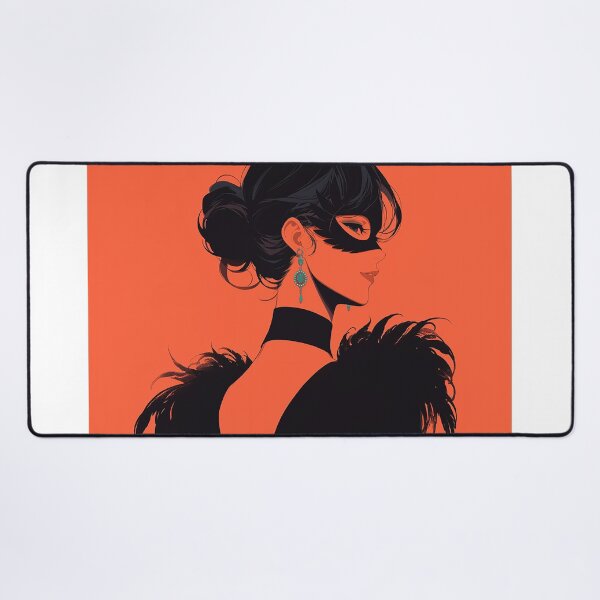 Item preview, Elegant Woman in Masquerade Mask designed and sold by Christian Weiss.