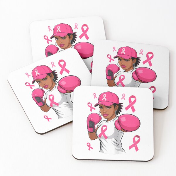 Item preview, In October We Wear Pink Breast Cancer Awareness Black Girl  designed and sold by BASKF.