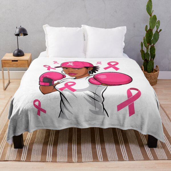 Item preview, In October We Wear Pink Breast Cancer Awareness Black Girl  designed and sold by BASKF.