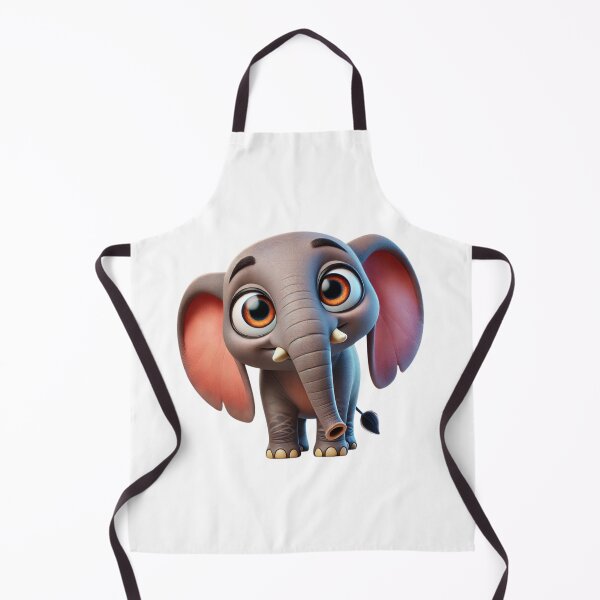 Item preview, Adorable African Bush Elephant designed and sold by Sillytoe.