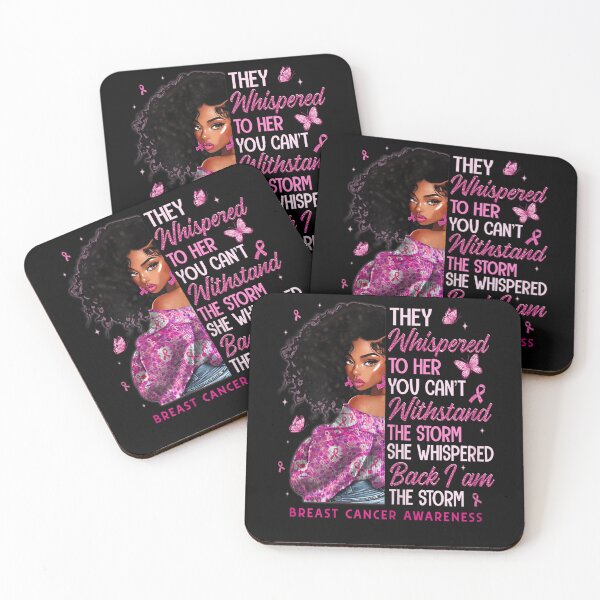 Item preview, They Whispered To her you can't withstand the storm Black Woman  designed and sold by BASKF.